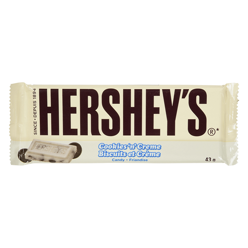 Hershey's Chocolate Bar - Cookies 'n' Creme - 43g