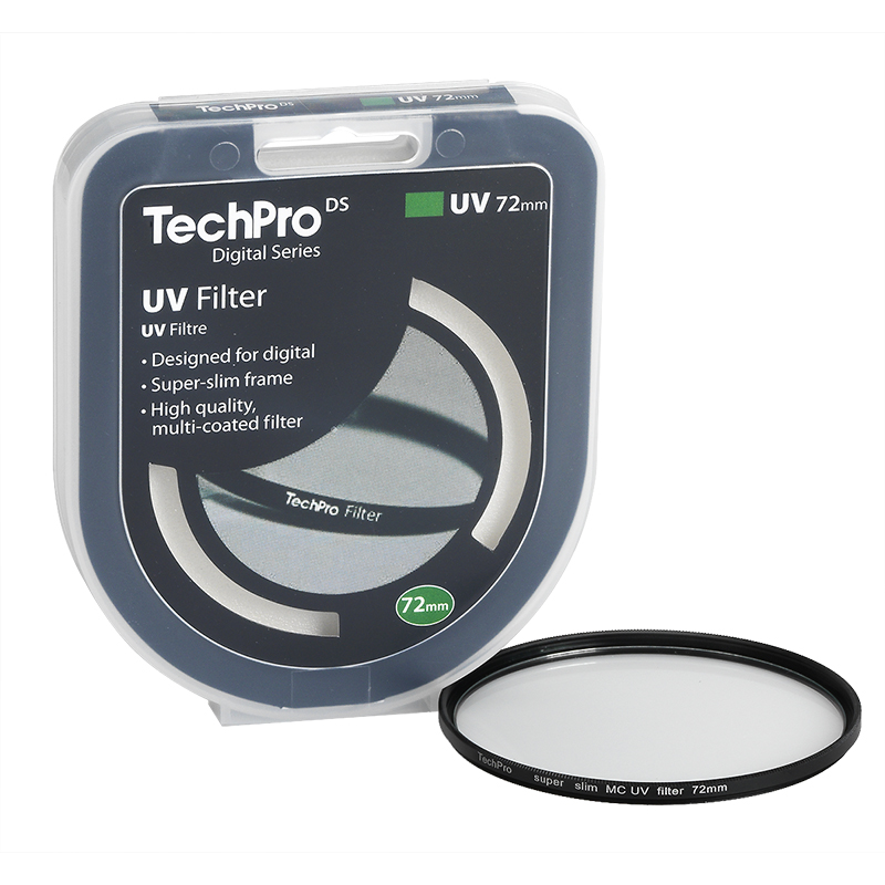 TechPro DS 72mm Multi-Coated UV Filter - FIMSMCBL72-CBDC