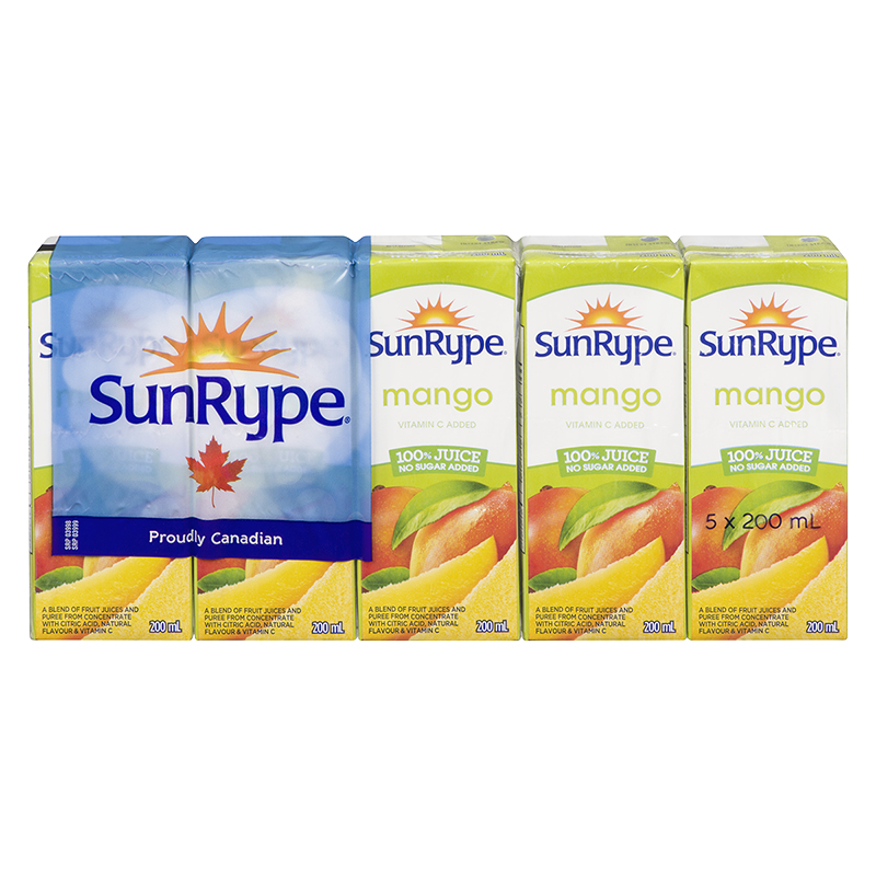 SunRype Juice - Mango - 5x200ml