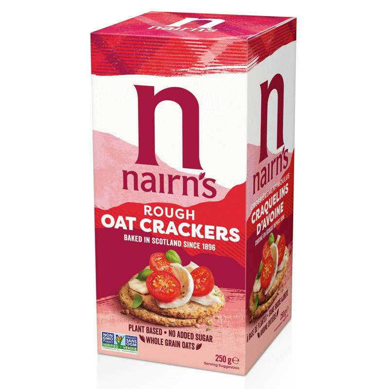 Nairns Roughly Milled Oat Crackers - 250g