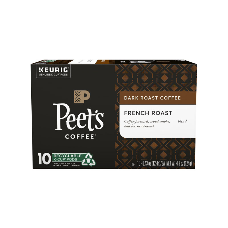 Peet's Coffee Pods - French Roast - 10s
