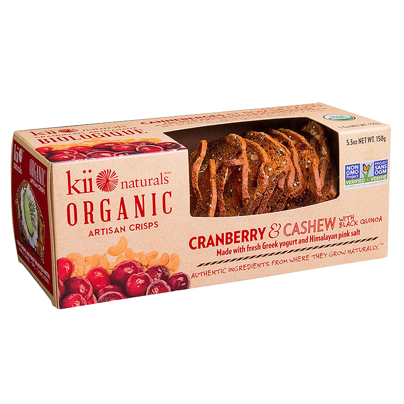Kii Organic Crisps - Cranberry - 150g