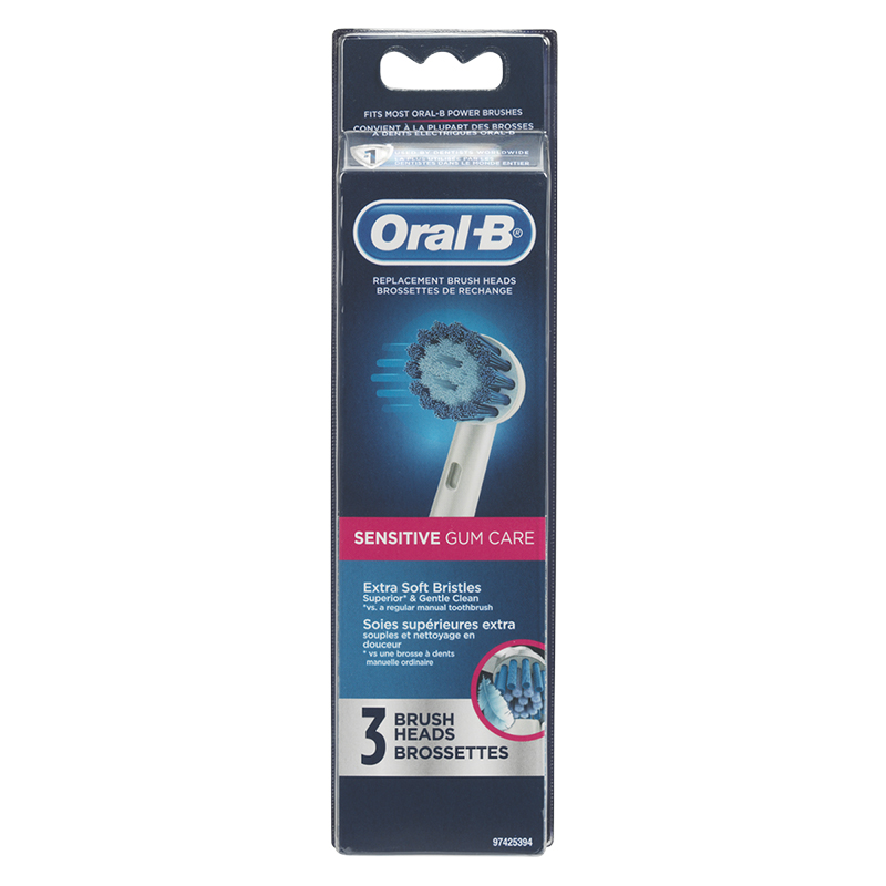 Oral-B Extra Soft Brush Heads - EB17-3ES - 3 pack