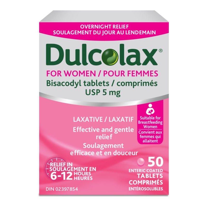 Dulcolax For Women Laxative Tablets - 50s