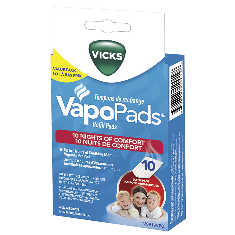 Vicks Vapo Pads Refill Pads - 10s - VSP19VPC