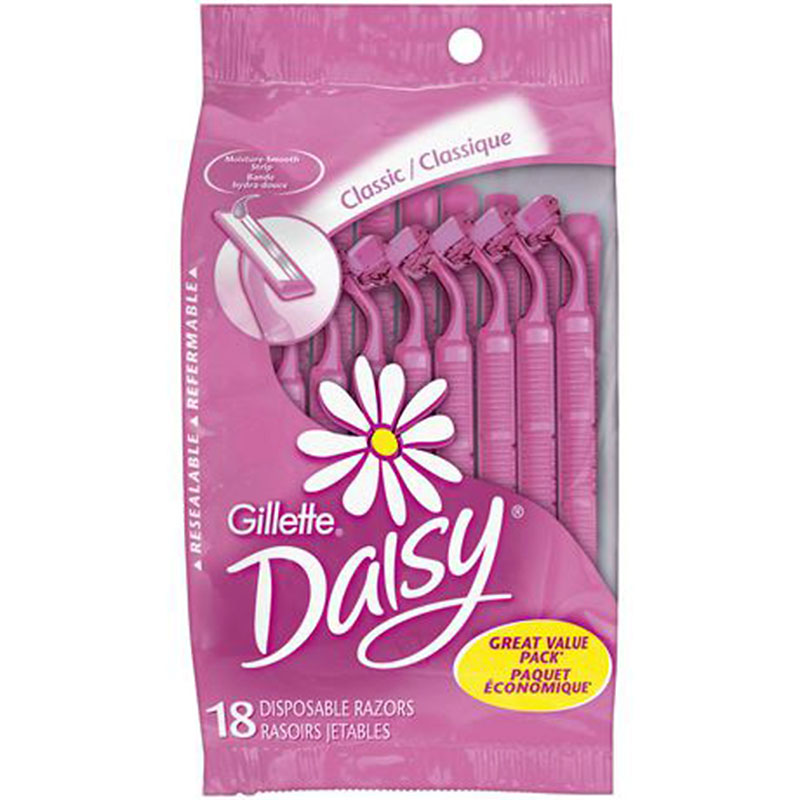 Gillette Daisy Classic Disposable Razors - 18's