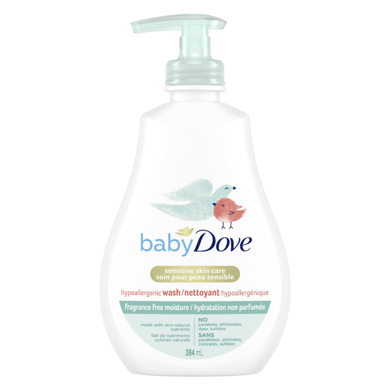 Baby Dove Sensitive Moisture Tip to Toe Baby Wash - 384ml