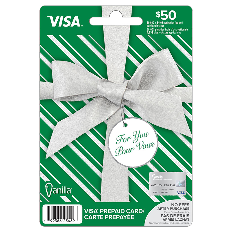 Vanilla Visa Gift Card - $50
