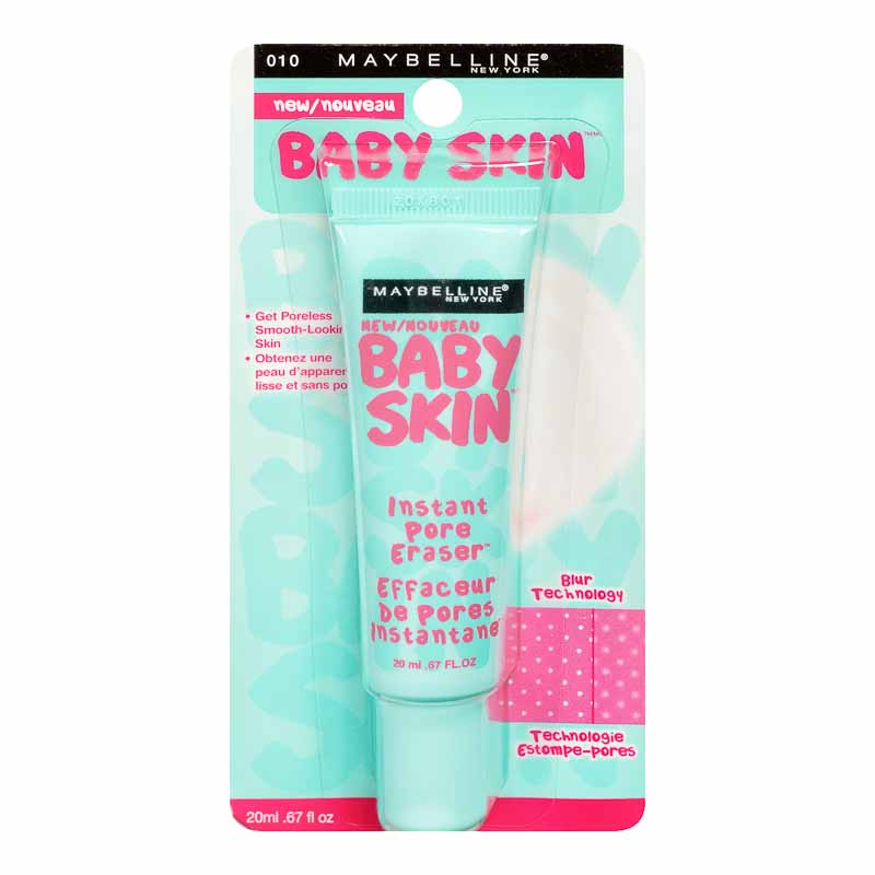 Maybelline Baby Skin Instant Pore Eraser Primer, Clear, 0 
