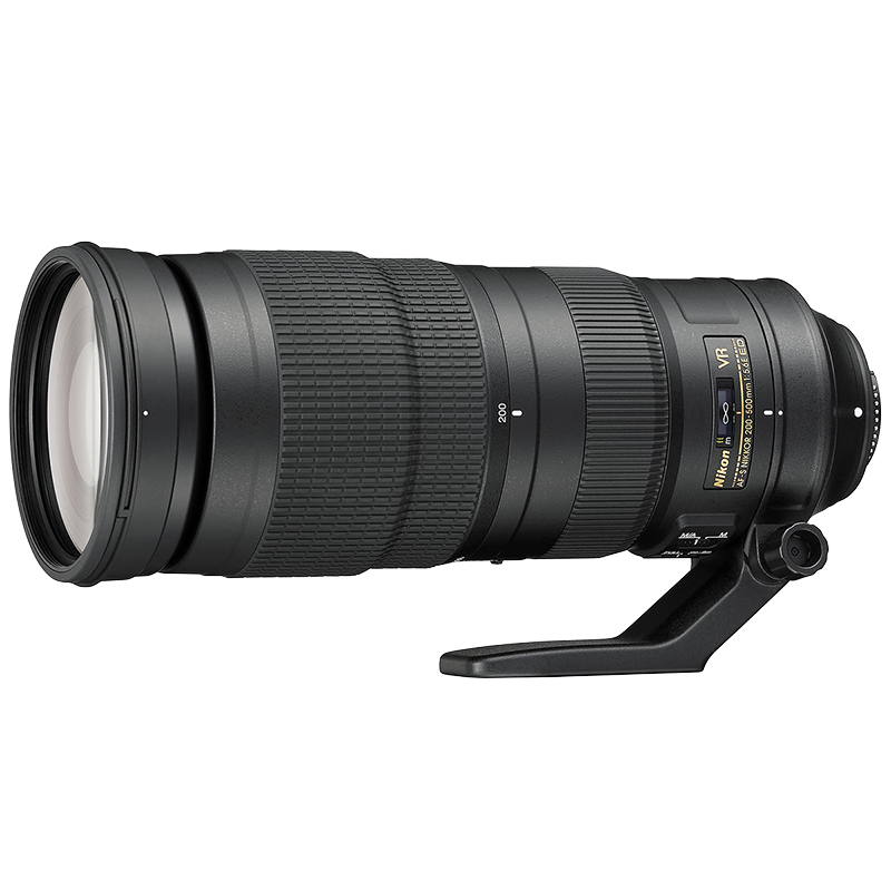 Nikon AF-S FX 200-500mm F5.6E Lens - Black - 20058