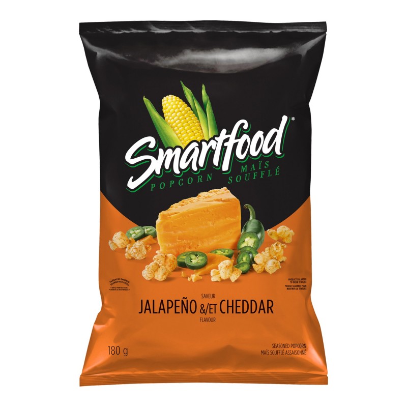Smartfood Popcorn - Jalapeno & Cheddar - 180 g