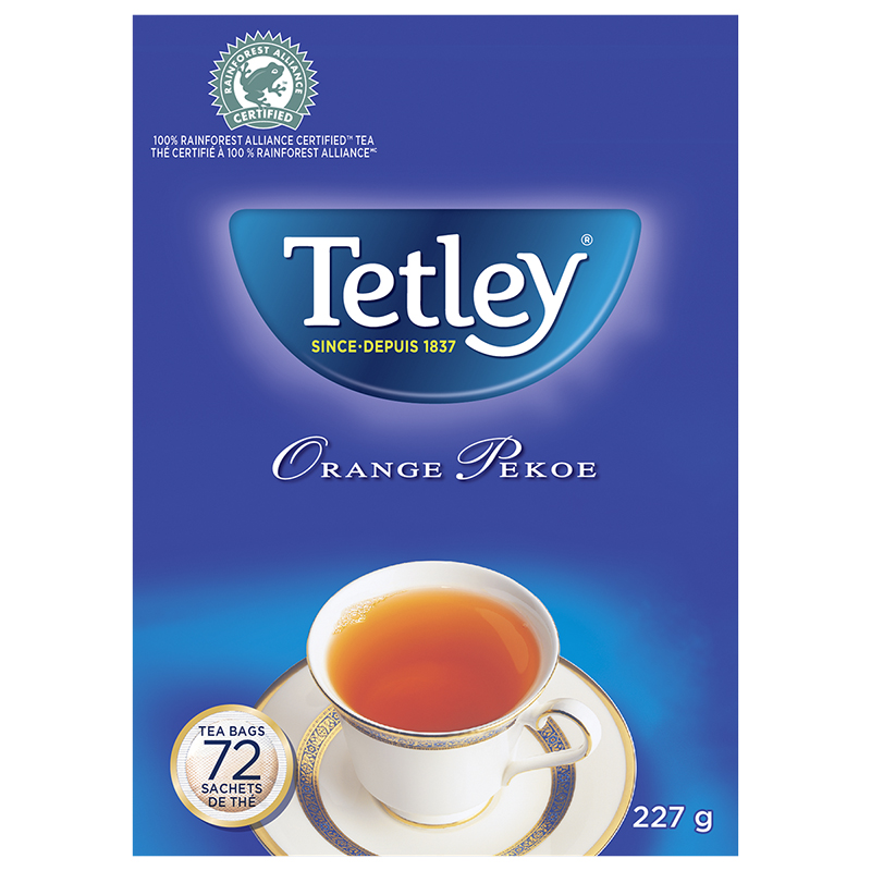 Tetley Orange Pekoe Tea - 72s