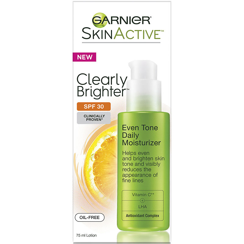 Garnier SkinActive Clearly Brighter Even Tone Moisturizer - SPF 30 - 75ml