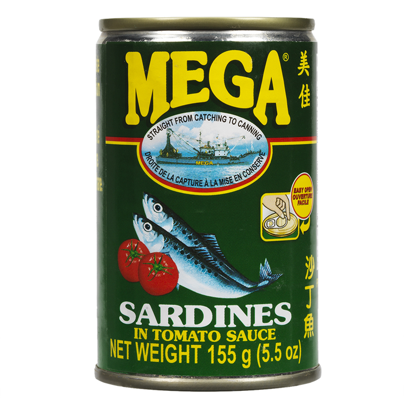 Mega Sardines in Tomato Sauce - 155g