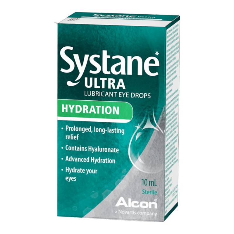 Systane Ultra Hydration Lubricant Eye Drops - 10ml