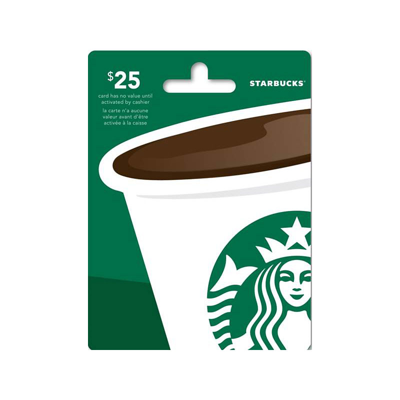 Starbucks Gift Card - $25