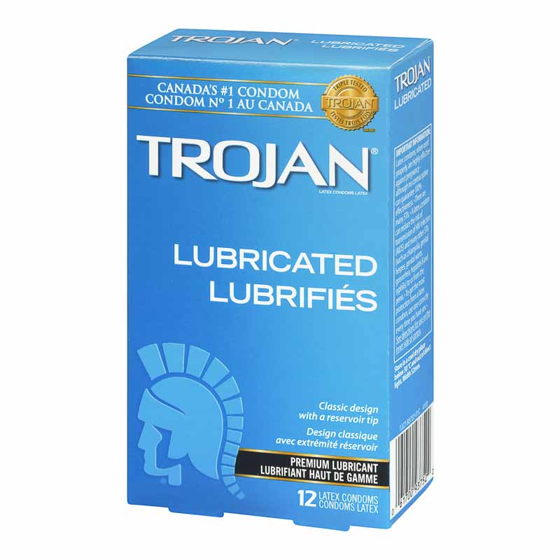 Trojan Lubricated Condoms - 12s