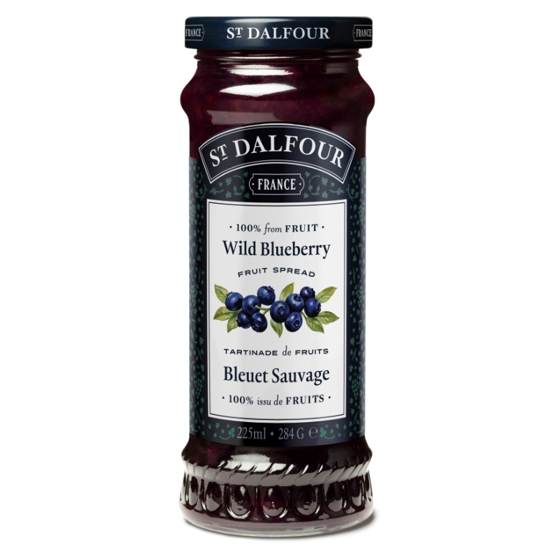 St. Dalfour Deluxe Spread - Wild Blueberry - 225ml