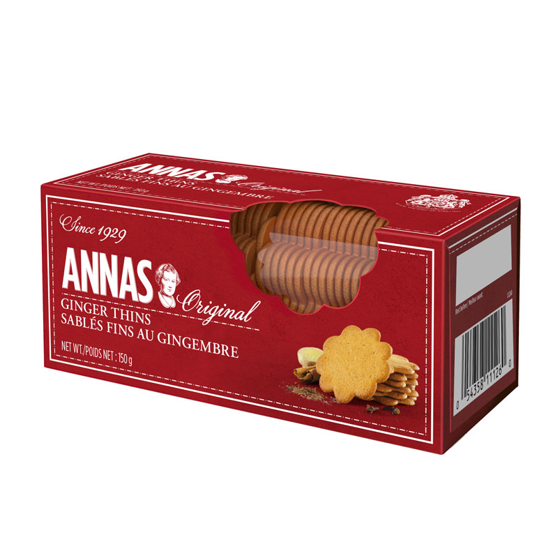 Annas Ginger Thins - 150g