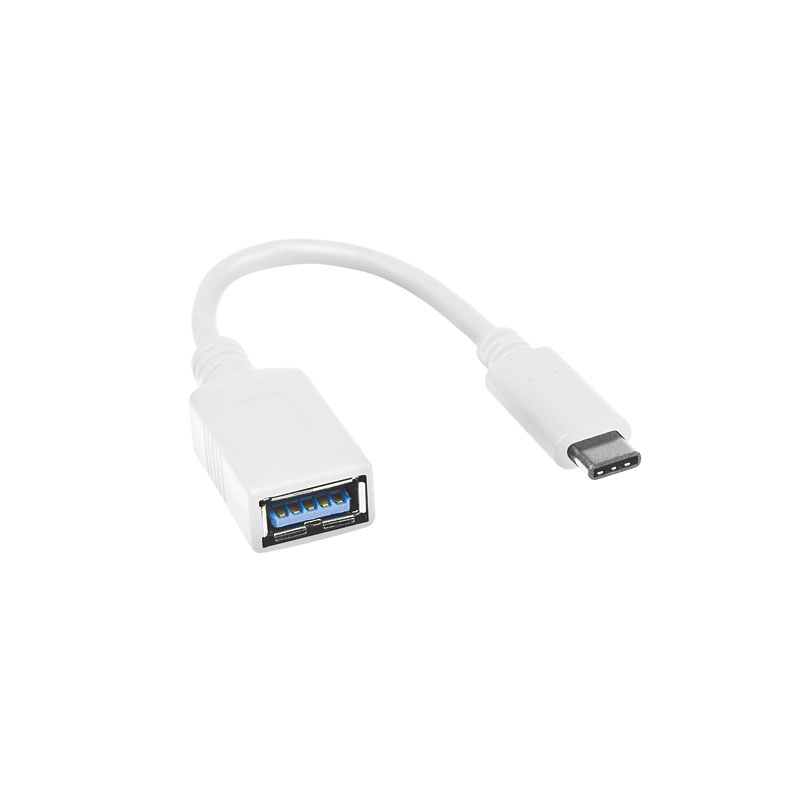 Logiix USB C to A Adapter for MacBook 2015 - White - 16.5cm - LGX-11922