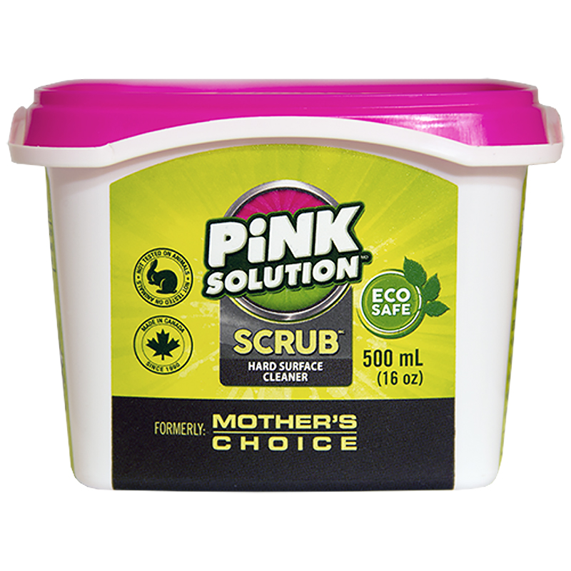 Pink Solution Scrub Hard Surface Cleaner - 500ml