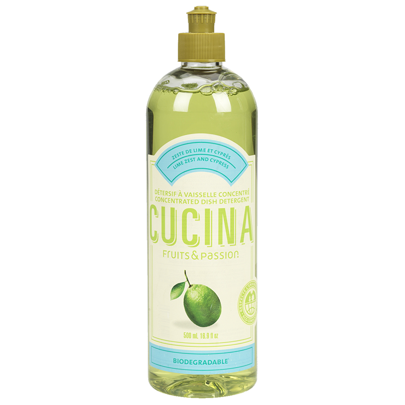 Fruits &amp; Passion Cucina Dish Soap - Lime Zest and Cypress