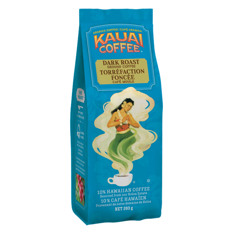 Kauai Coffee - Koloa Estate Dark Roast - Ground Coffee - 283g