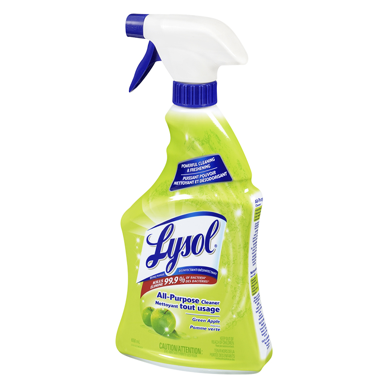 Lysol All Purpose Cleaner Trigger - Green Apple - 650ml
