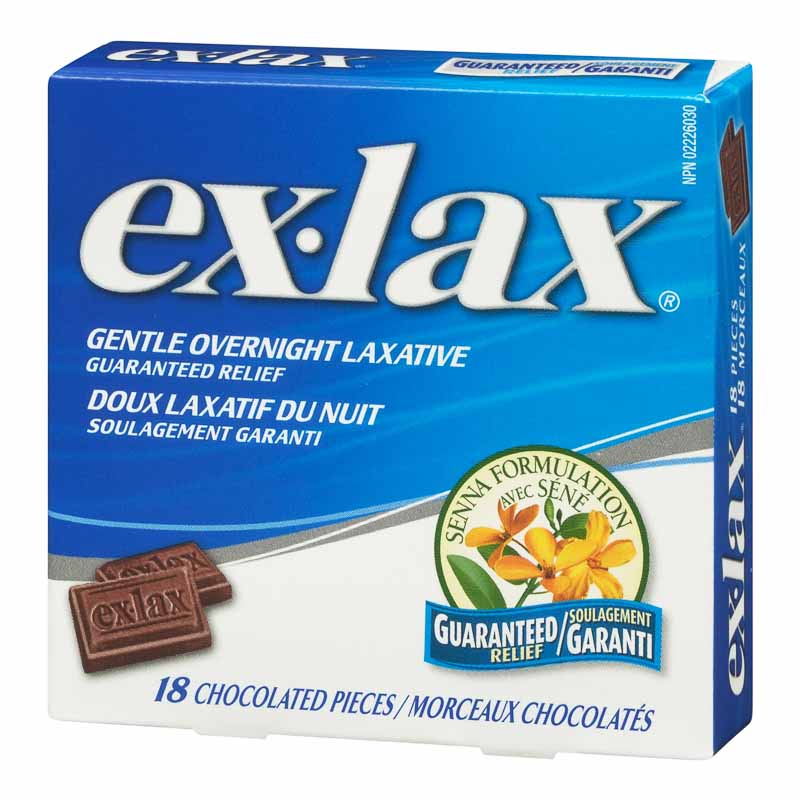 Ex-Lax Chocolate - 18s