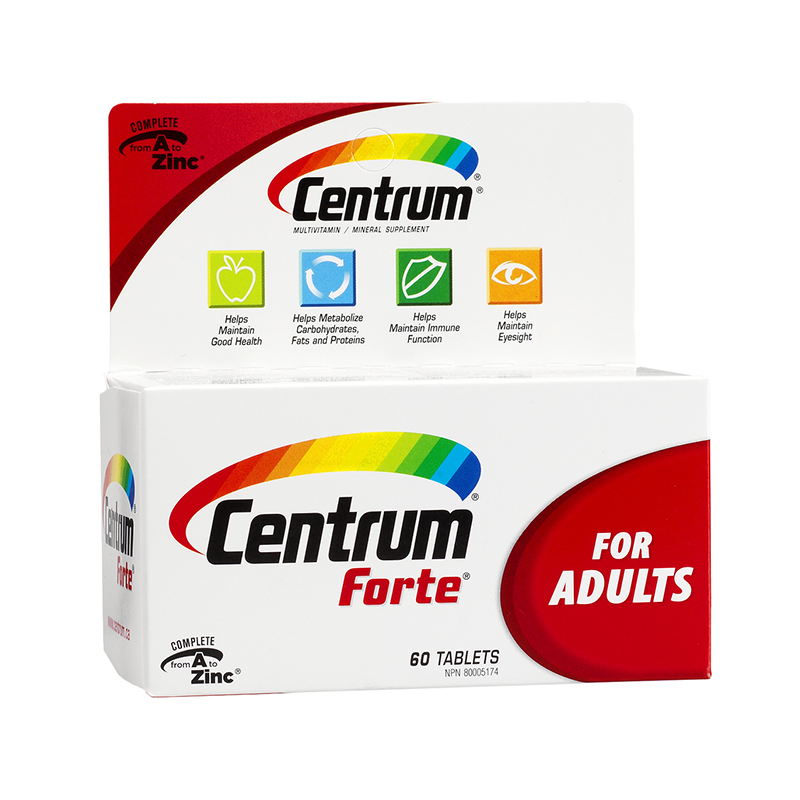 Centrum Forte Adult Multivitamin/Mineral Supplement - 60's