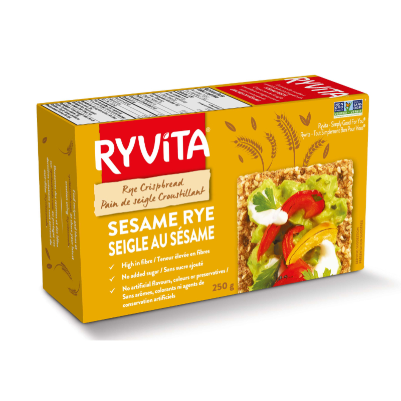 Ryvita Crispbread - Sesame - 250g