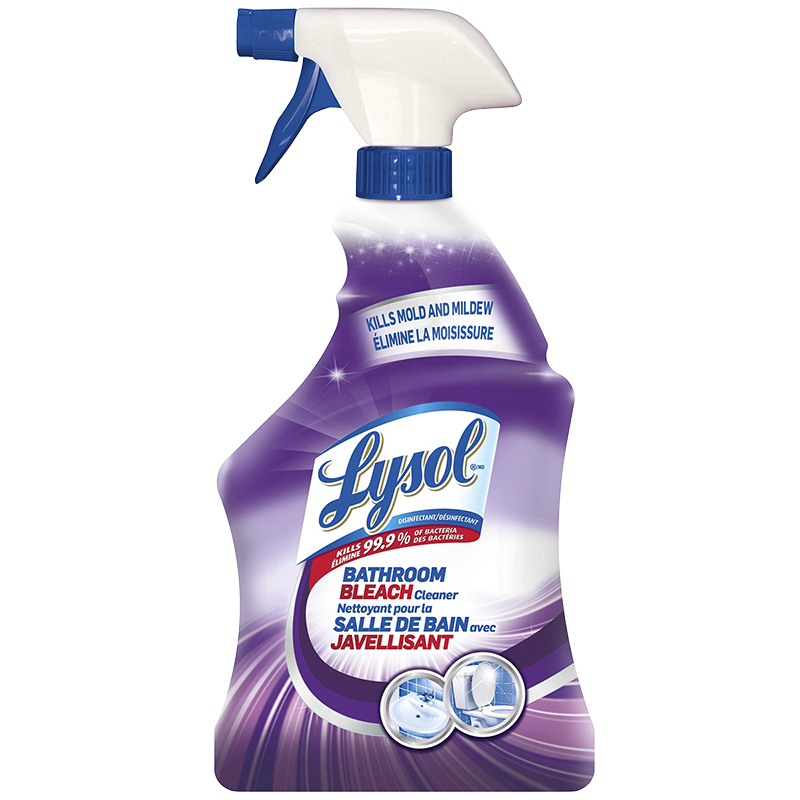 Lysol Bathroom Bleach Cleaner - Mold and Mildew - 946ml