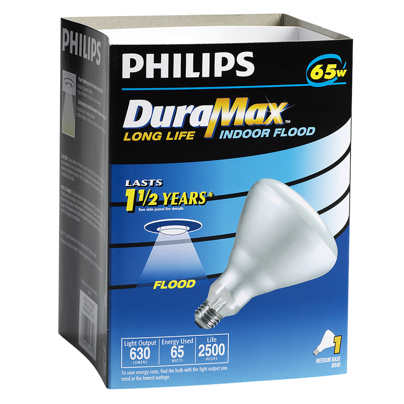 Philips 65W BR40 FL DuraMax Flood Light 