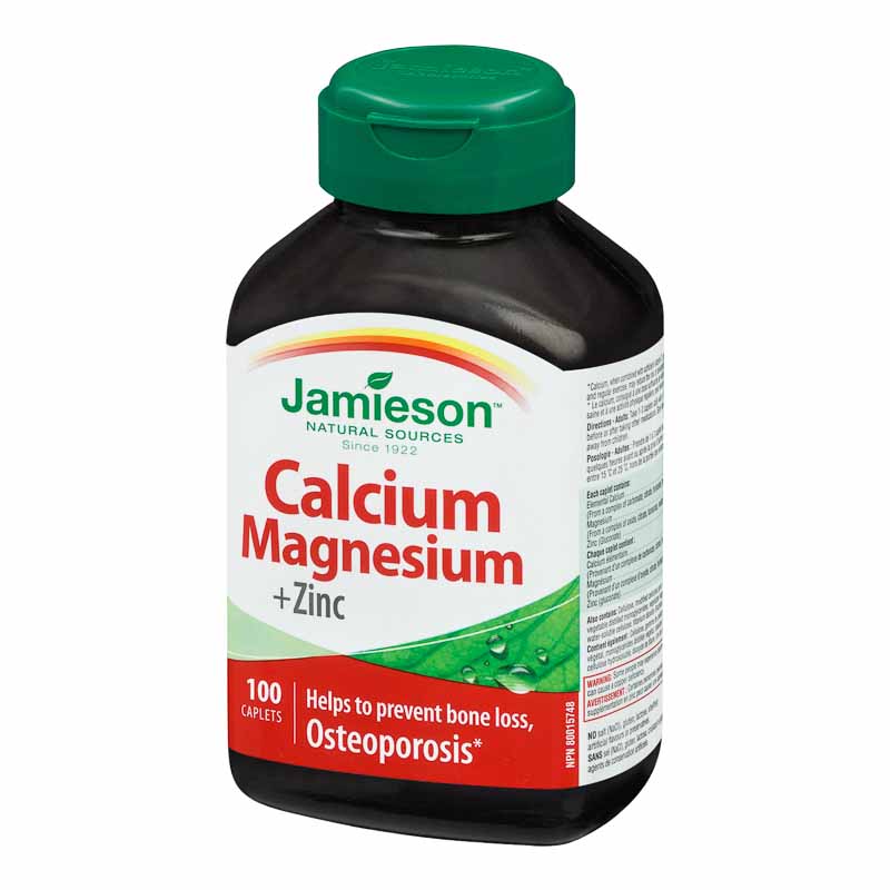 Jamieson Calcium Magnesium + Zinc - 100's