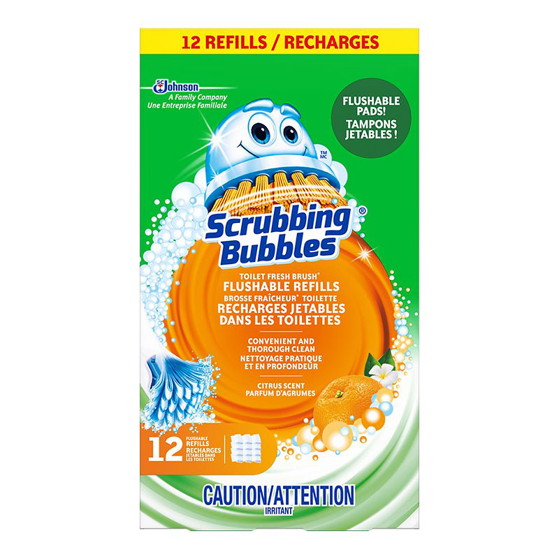 Scrubbing Bubbles Fresh Brush Refill - 12's