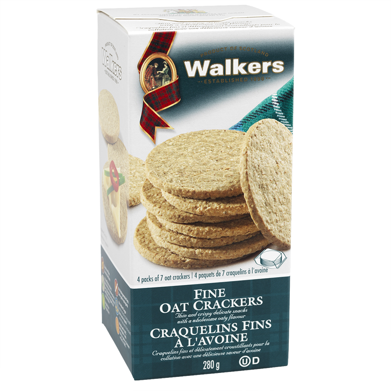 Walkers Fine Oat Crackers - 280g