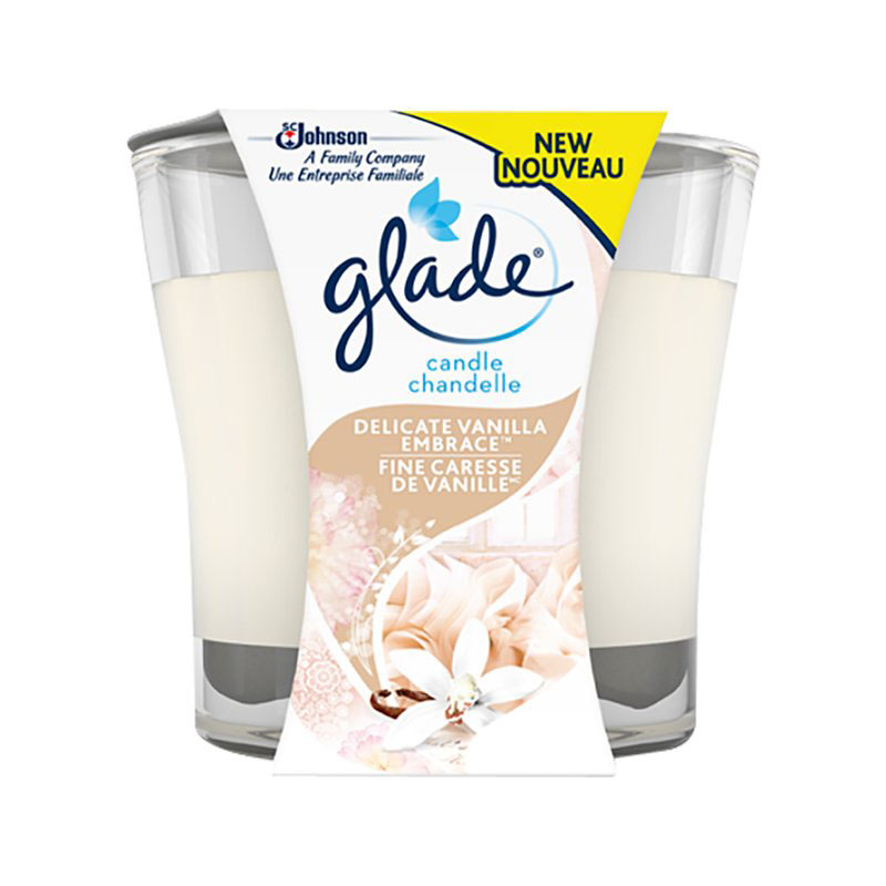 Glade Candle - Delicate Vanilla Embrace - 1s