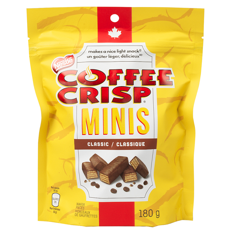 NESTLE Coffee Crisp Minis - 180g