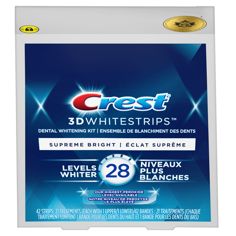 Crest 3D White Whitestrips - Supreme Flexfit - 21 Treatments