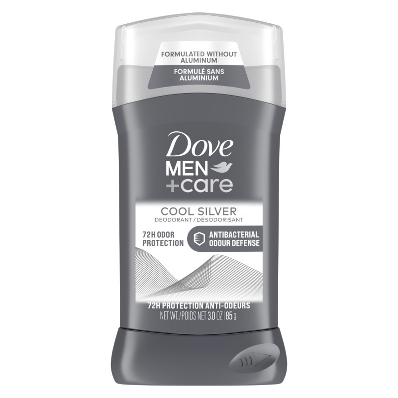 Dove Men+Care Cool Silver Non Irritant Deodorant Stick - 85g