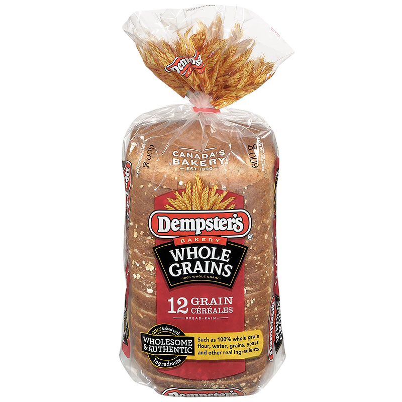 Dempster's WholeGrains 12 Grain Bread - 600g