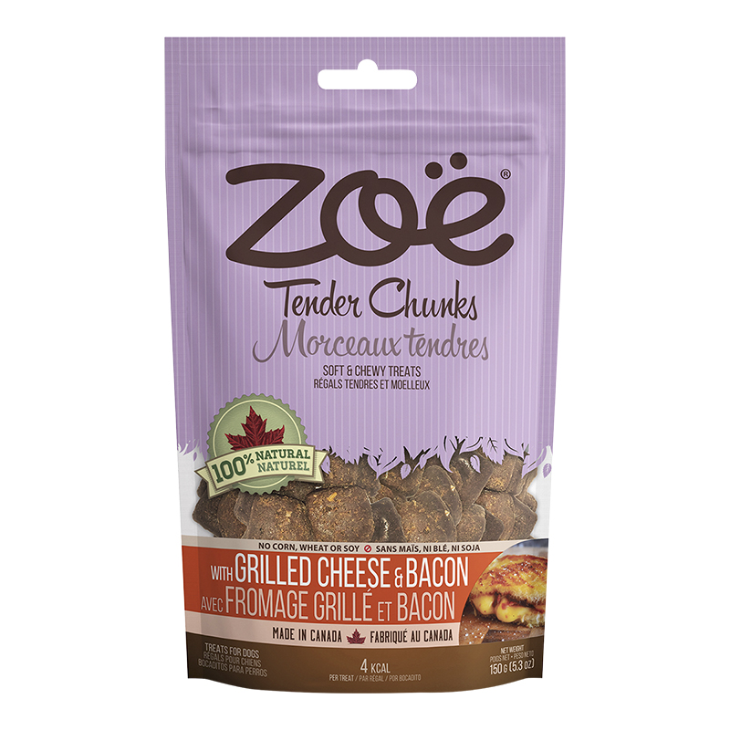 Zoe Tender Chunks Dog Treats - Chicken and Parmesan - 150g