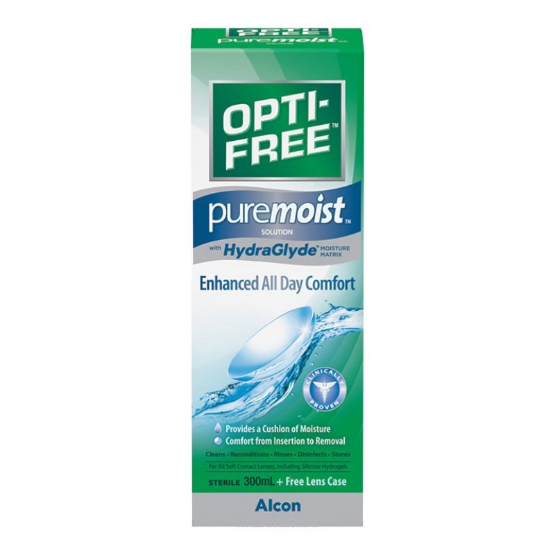 Alcon Opti-Free Puremoist Solution - 300ml