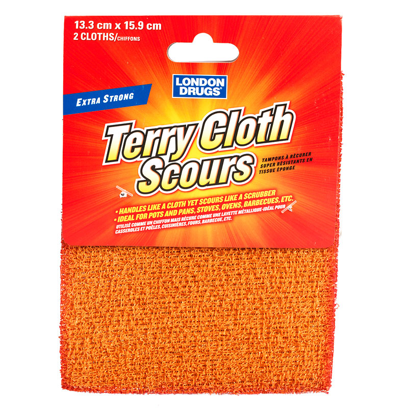 London Drugs Terry Cloth Scours - 2s
