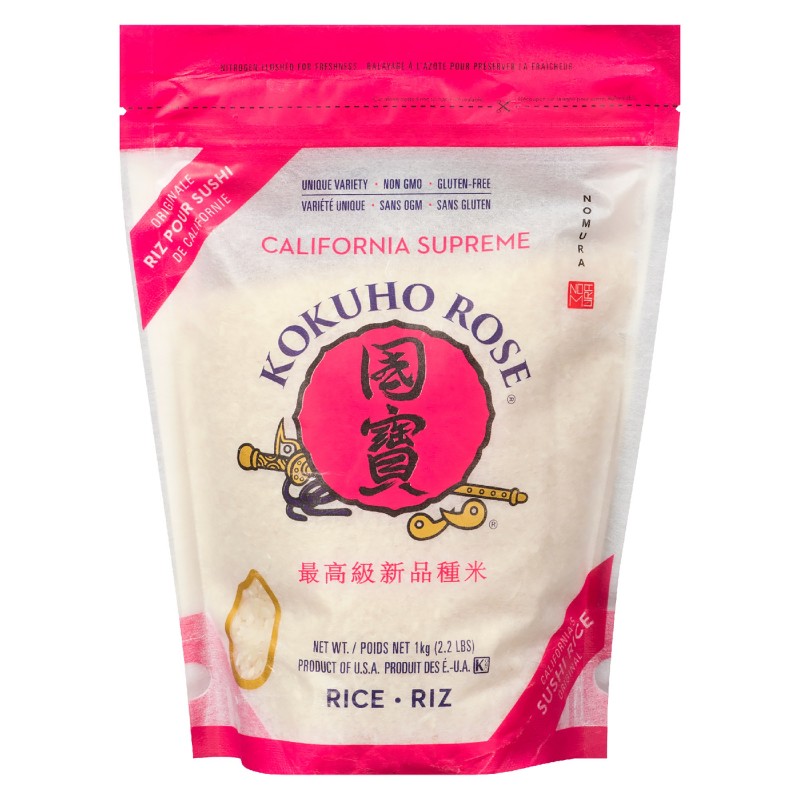 Kokuho Original California Supreme Rose White Rice - 1kg