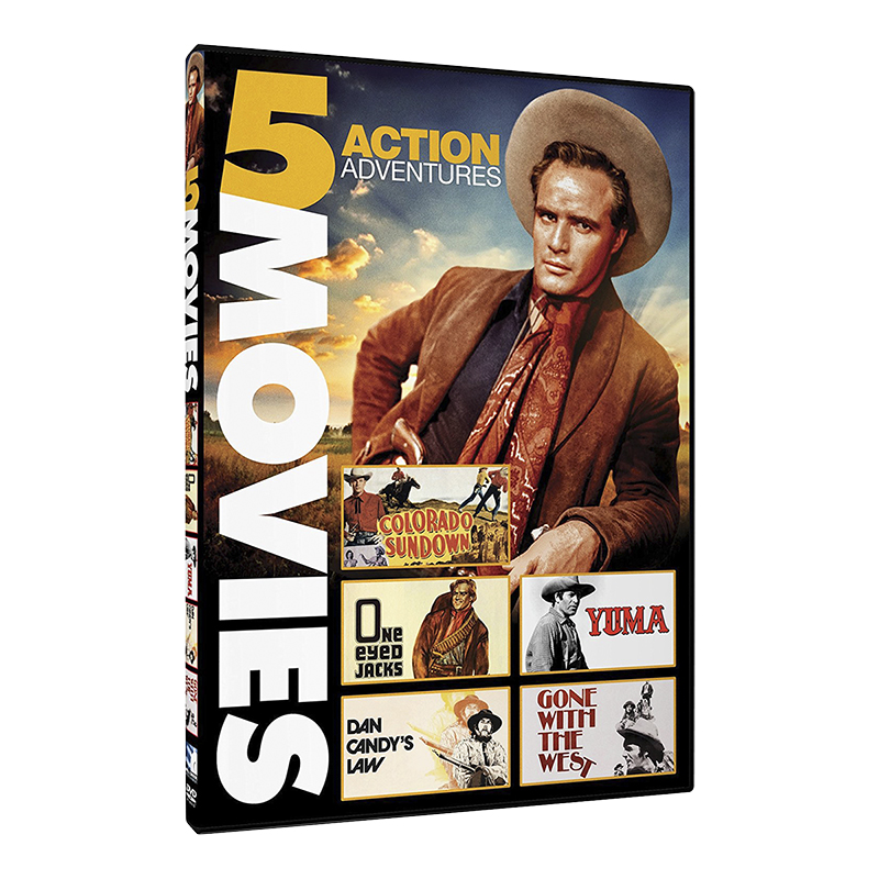 Action Adventures - 5 Western Movies - DVD
