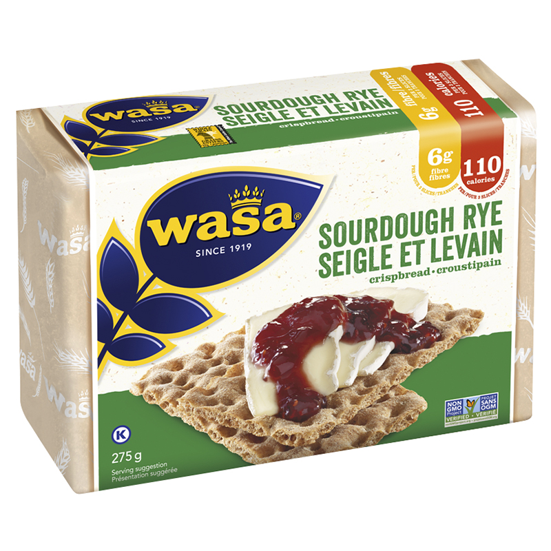 Wasa Sourdough Rye Crispbread - 275g