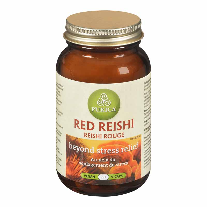 Purica Red Reishi Beyond Stress Relief Capsules - 60s