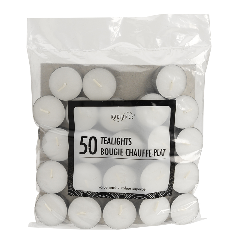Radiance Bagged Tealights - 50 pack