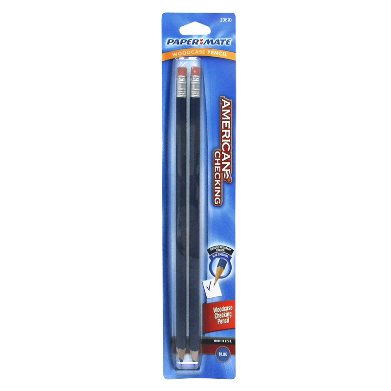 Papermate Woodcase Checking Pencil - 2 pack